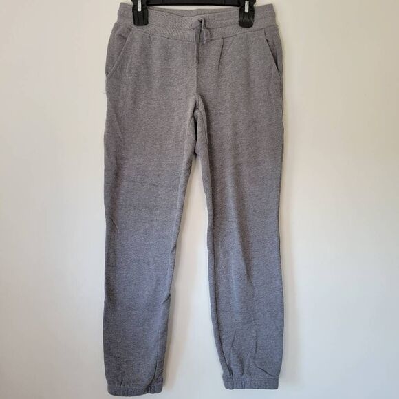 L.L.Bean Heather Gray Fleece Jogger Sweatpants Size XS Regular - Picture 1 of 7